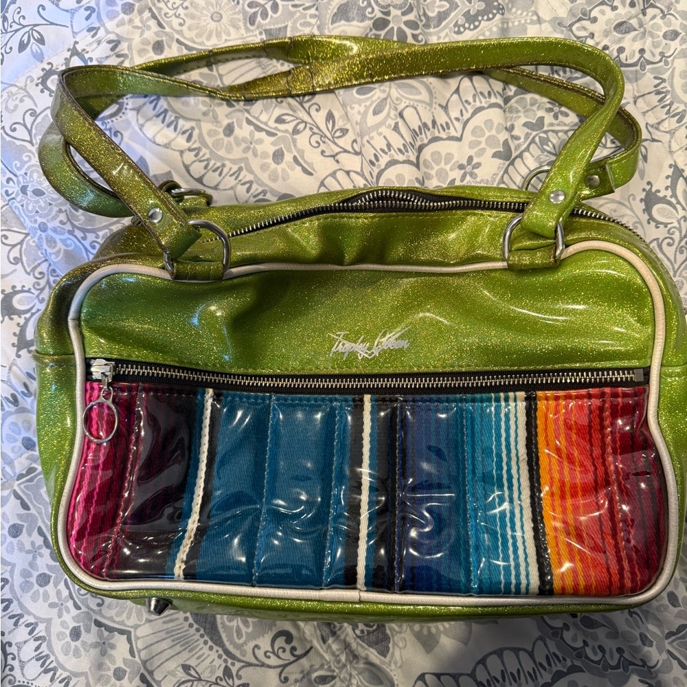 Trophy Queen Mexican Blanket Bag